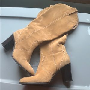 Franco Sarto suede boots